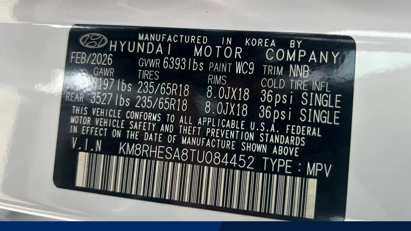 2026 Hyundai PALISADE Hybrid SEL