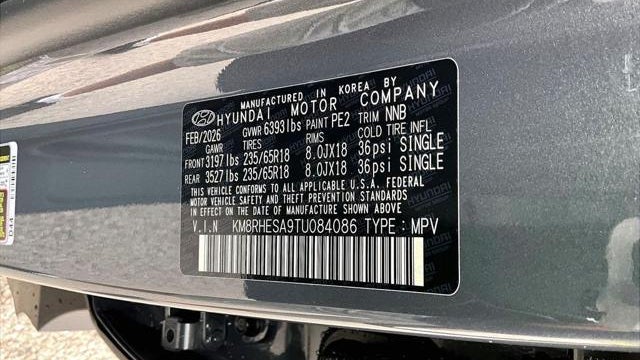 2026 Hyundai PALISADE Hybrid SEL Premium