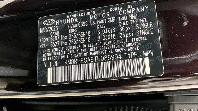 2026 Hyundai PALISADE Hybrid SEL