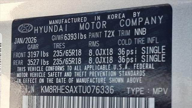 2026 Hyundai PALISADE Hybrid SEL Premium