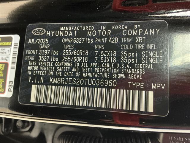 2026 Hyundai Palisade - $46,100