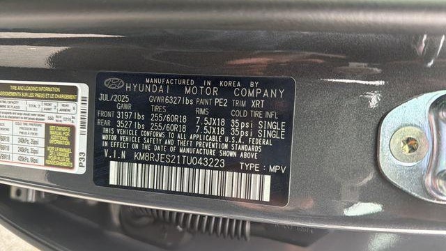 2026 Hyundai PALISADE XRT Pro