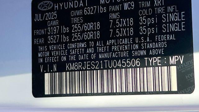 2026 Hyundai PALISADE XRT Pro