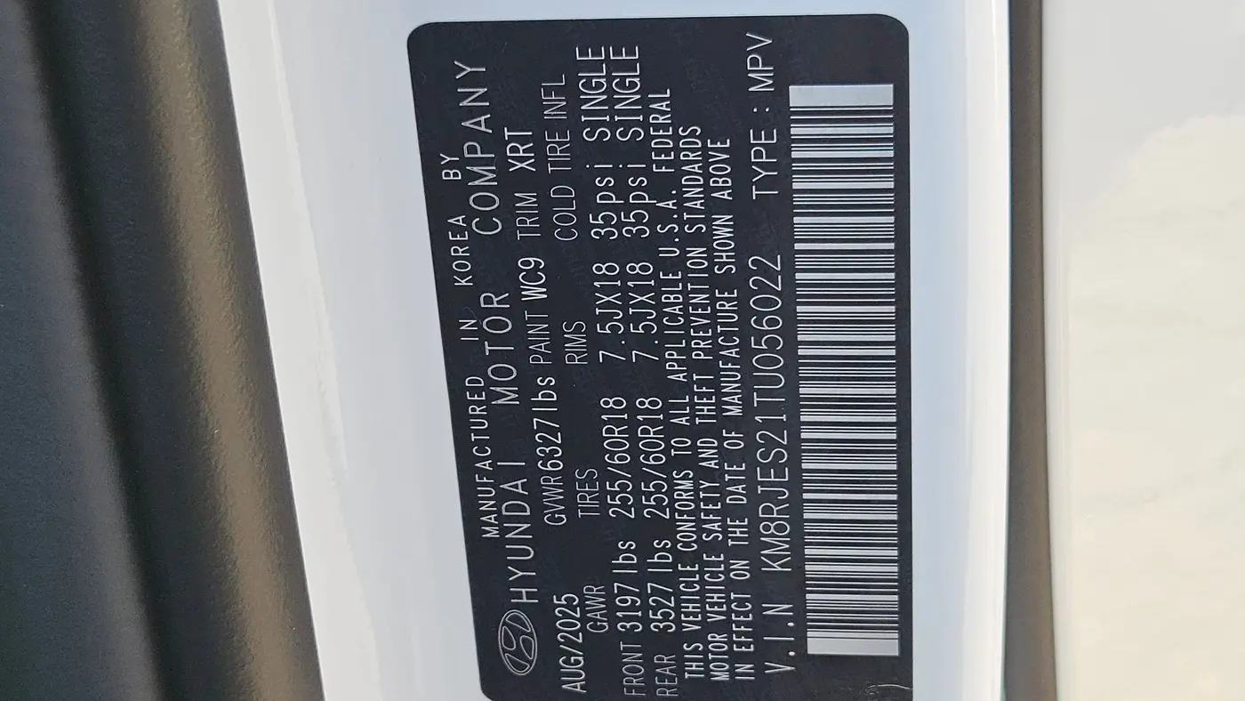 2026 Hyundai PALISADE XRT Pro