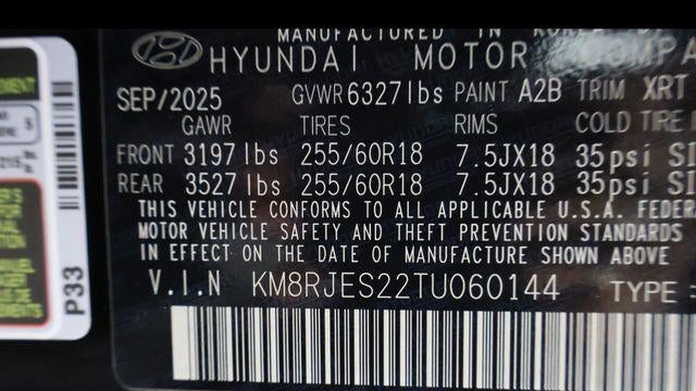 2026 Hyundai PALISADE XRT Pro