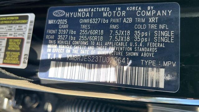 2026 Hyundai PALISADE XRT Pro