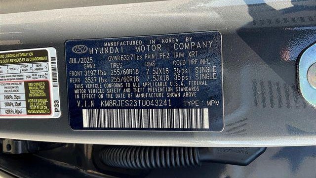 2026 Hyundai PALISADE XRT Pro
