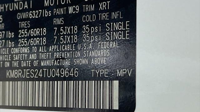 2026 Hyundai PALISADE XRT Pro