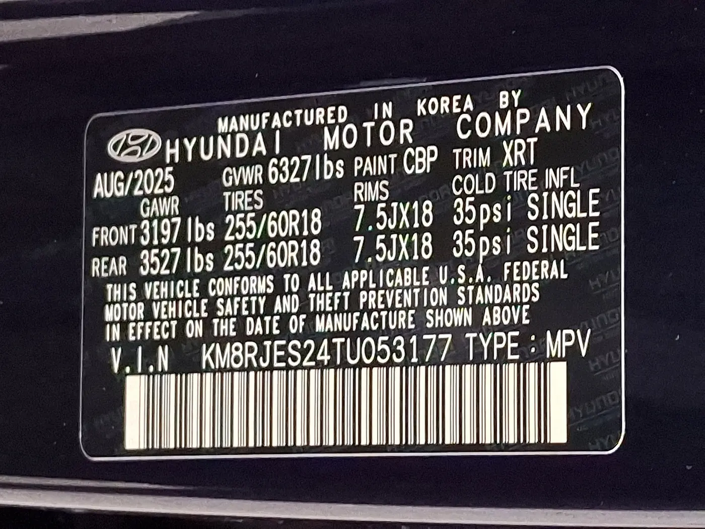 2026 Hyundai Palisade - $44,000