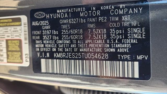 2026 Hyundai PALISADE XRT Pro