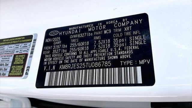 2026 Hyundai PALISADE XRT Pro
