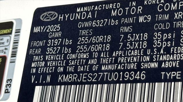 2026 Hyundai PALISADE XRT Pro