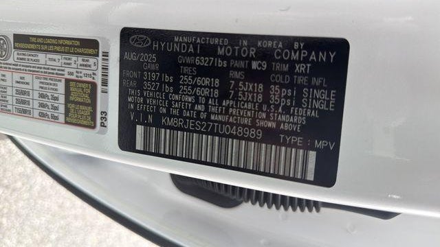 2026 Hyundai PALISADE XRT Pro