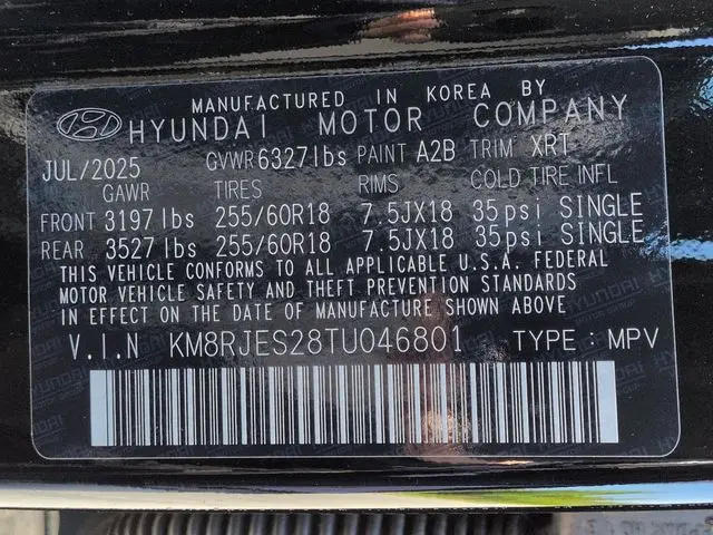 2026 Hyundai Palisade - $44,495