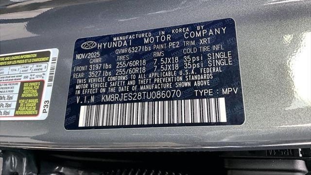 2026 Hyundai PALISADE XRT Pro