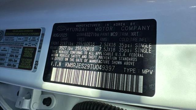 2026 Hyundai PALISADE XRT Pro