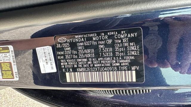 2026 Hyundai PALISADE XRT Pro