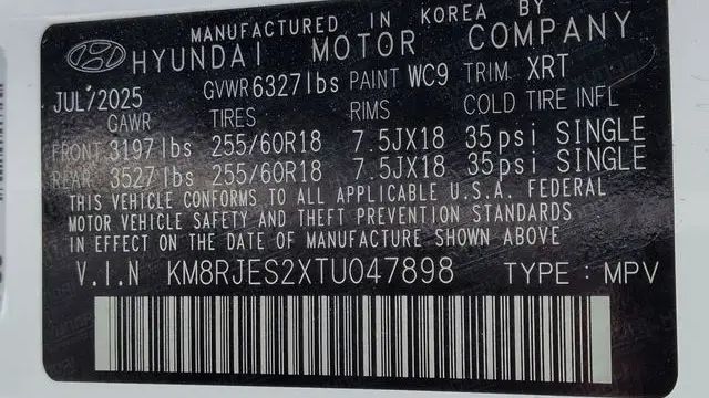 2026 Hyundai PALISADE XRT Pro