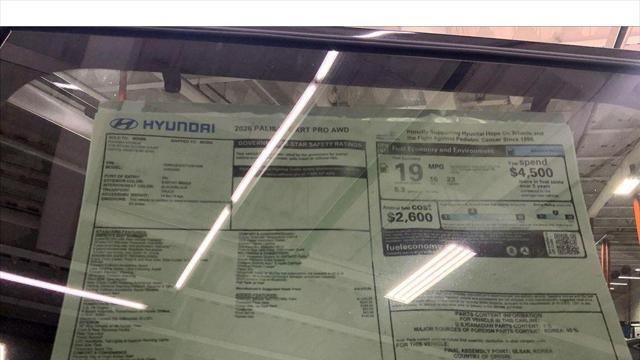 2026 Hyundai PALISADE XRT Pro