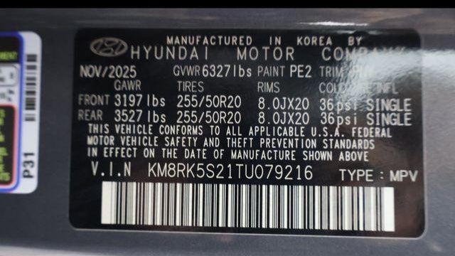2026 Hyundai PALISADE Limited