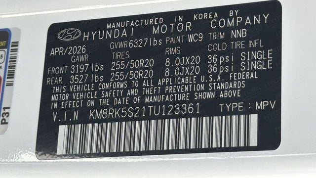 2026 Hyundai PALISADE Limited