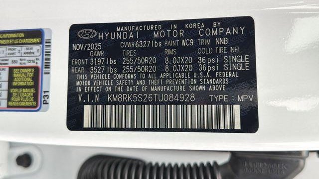 2026 Hyundai PALISADE Limited