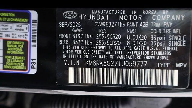 2026 Hyundai PALISADE Limited