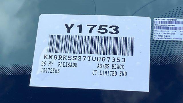 2026 Hyundai PALISADE Limited