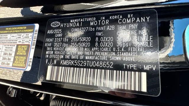 2026 Hyundai PALISADE Limited