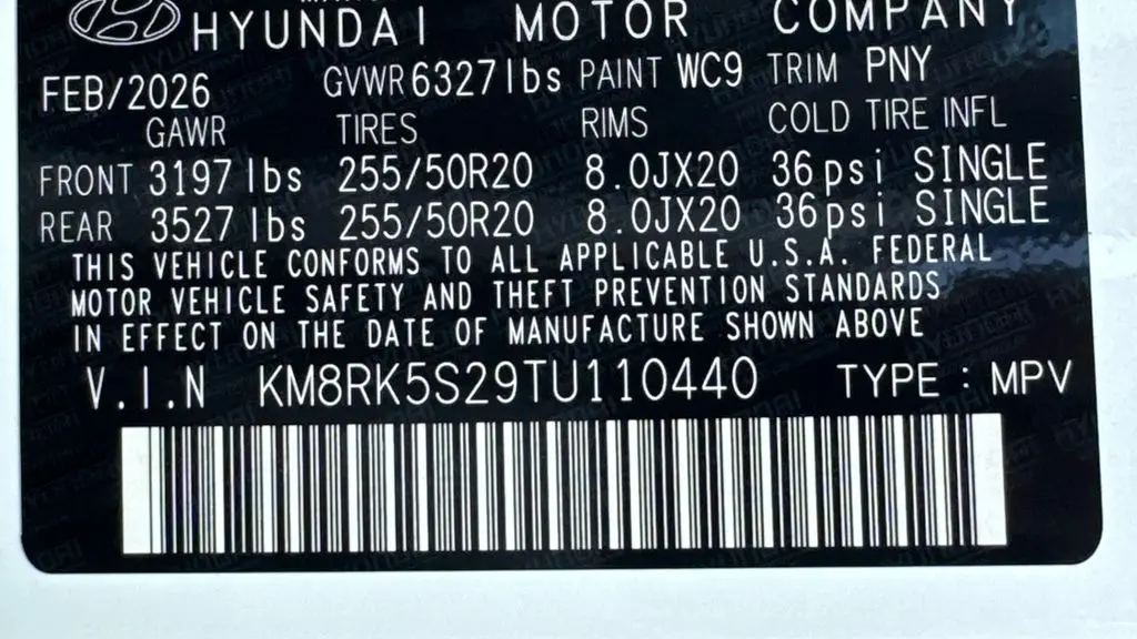 2026 Hyundai PALISADE Limited