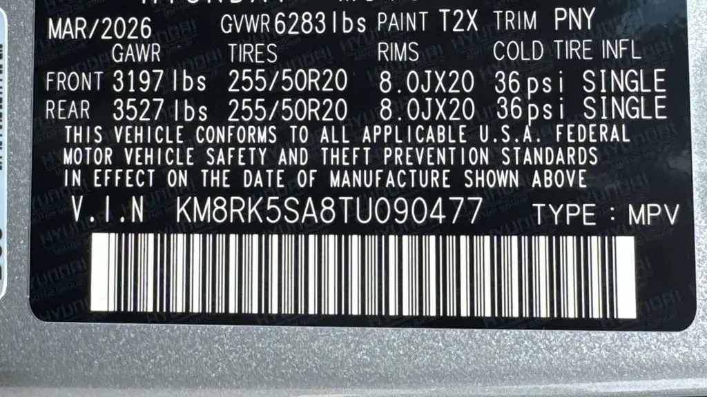 2026 Hyundai PALISADE Hybrid Limited