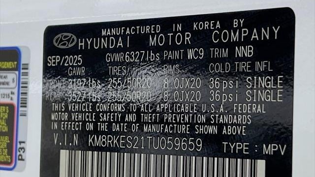 2026 Hyundai PALISADE Limited
