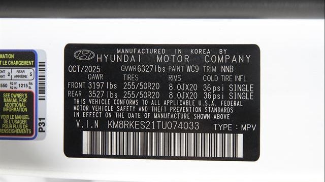 2026 Hyundai PALISADE Limited