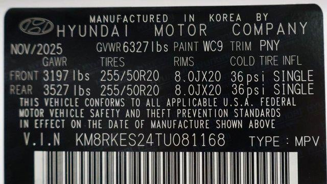 2026 Hyundai PALISADE Limited