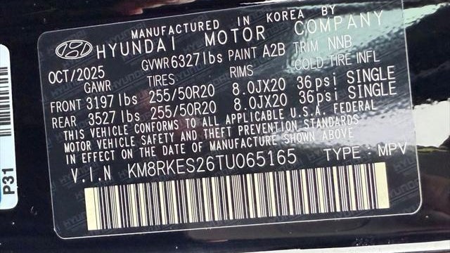2026 Hyundai PALISADE Limited