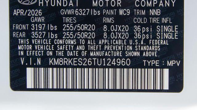 2026 Hyundai PALISADE Limited