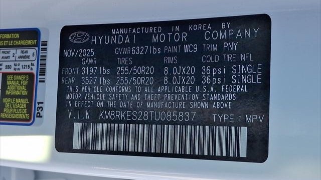 2026 Hyundai PALISADE Limited
