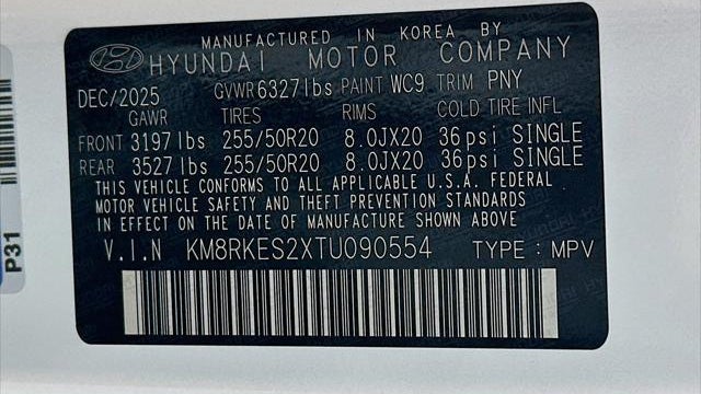 2026 Hyundai PALISADE Limited