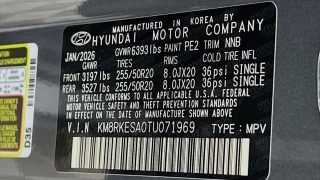 2026 Hyundai PALISADE Hybrid Limited