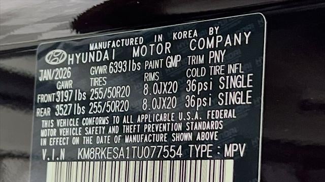 2026 Hyundai PALISADE Hybrid Limited