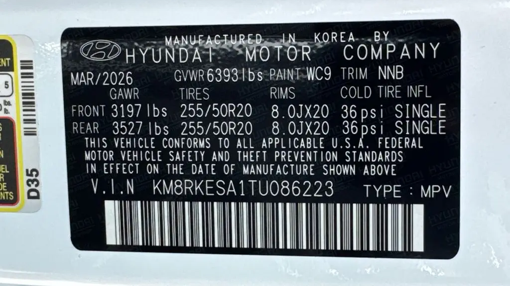 2026 Hyundai PALISADE Hybrid Limited
