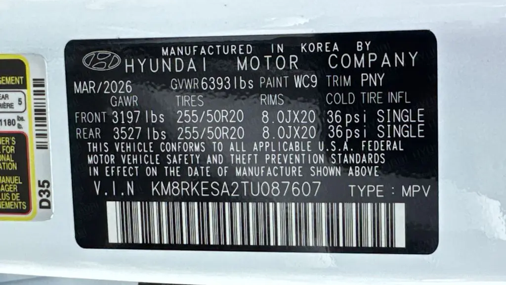 2026 Hyundai PALISADE Hybrid Limited