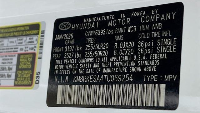 2026 Hyundai PALISADE Hybrid Limited