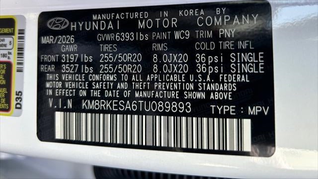 2026 Hyundai PALISADE Hybrid Limited