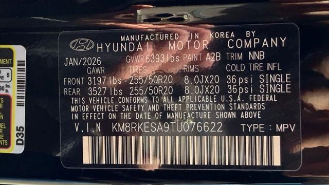 2026 Hyundai PALISADE Hybrid Limited