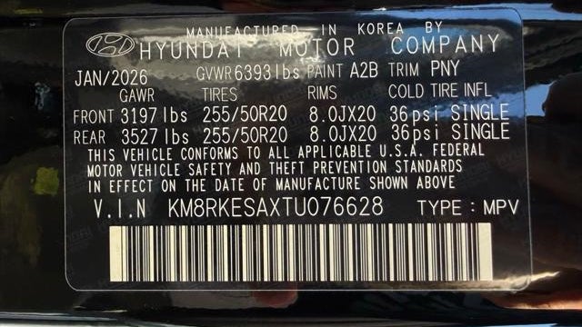 2026 Hyundai PALISADE Hybrid Limited