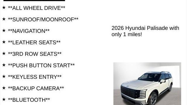 2026 Hyundai PALISADE Hybrid Limited