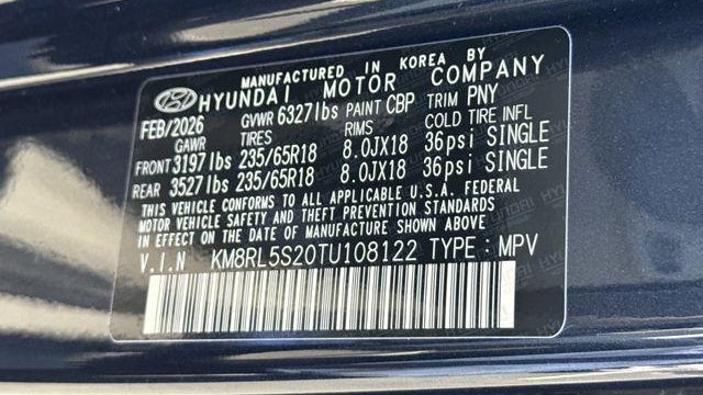 2026 Hyundai PALISADE SEL