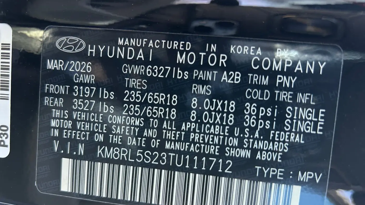 2026 Hyundai PALISADE SEL
