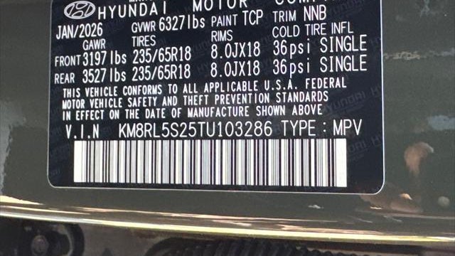 2026 Hyundai PALISADE SEL